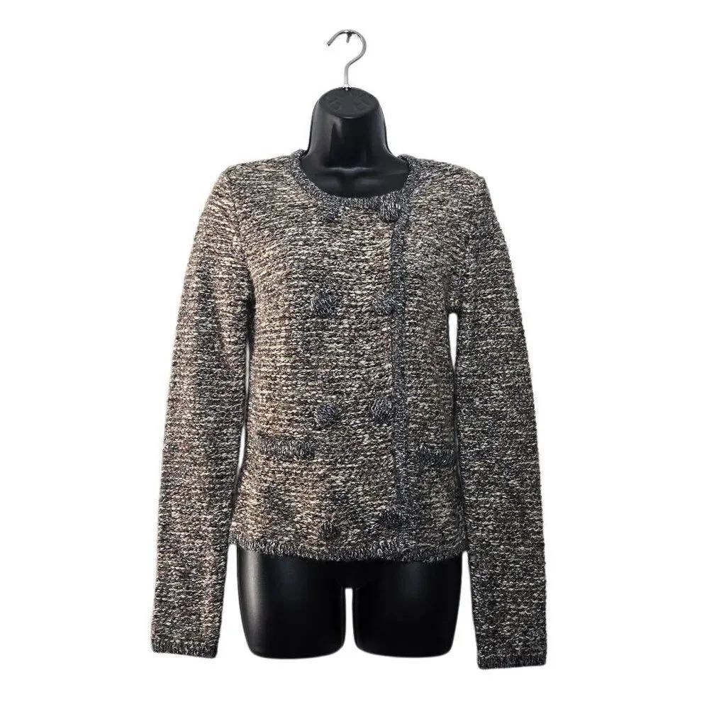 Cabi Cardigan Jacket Size XS Ritz Sweater Snap Buttons #3016 Office Work